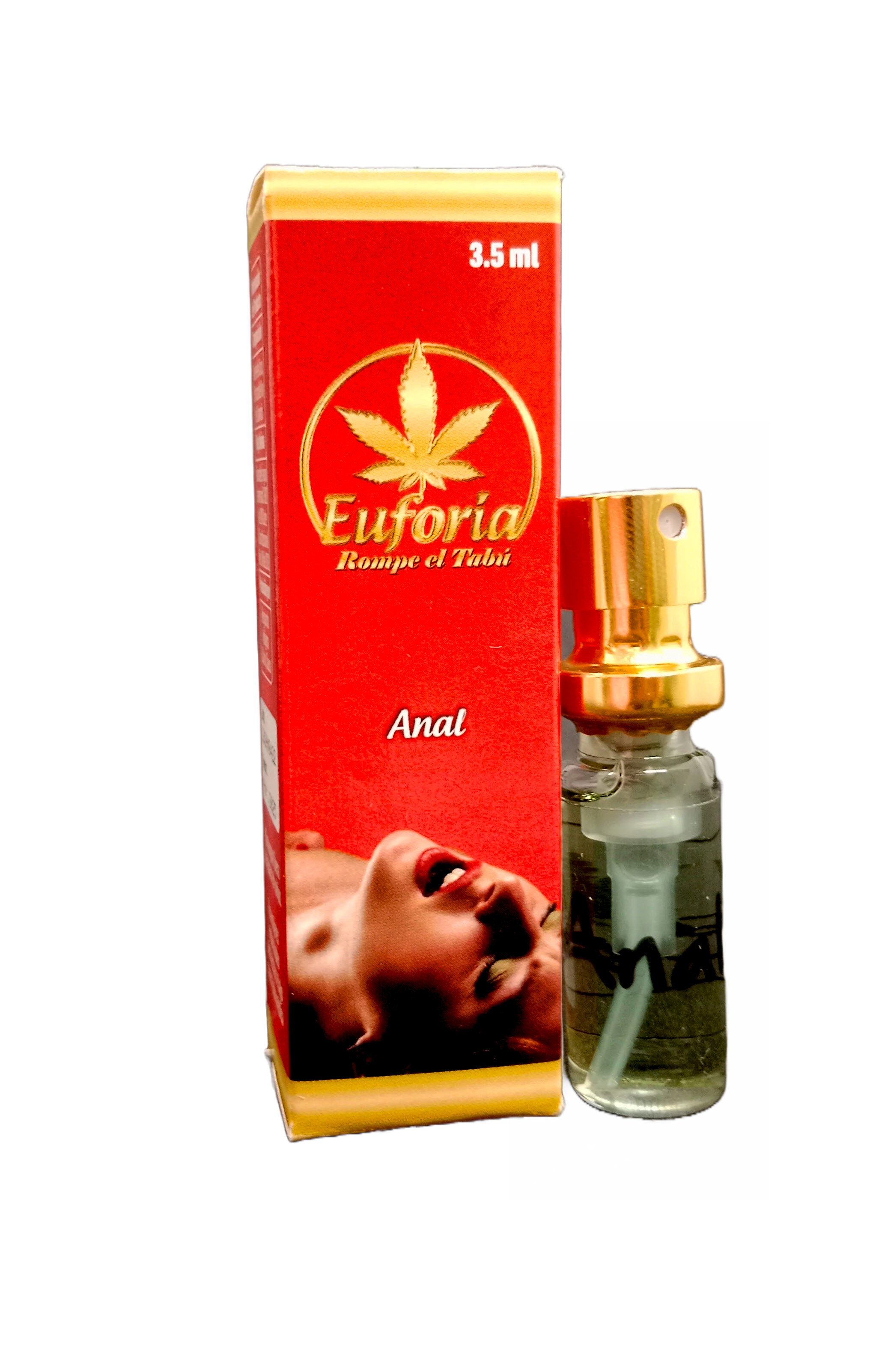 LUBRICANTE ANAL EUFORIA CANNABIS SPRAY X3.5ML